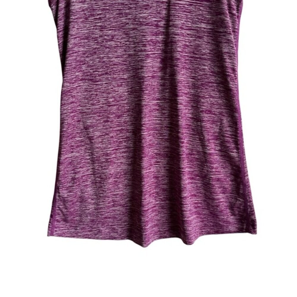 Lululemon Cool Racerback Tank Size 4 Heathered Dewberry Luxtreme - Picture 4 of 9